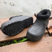 Черевики жіночі з тисненням утеплені 37р 22см, Домашні тапочки для жінок, Уги для дому. Зображення №3