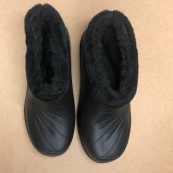 Черевики жіночі з тисненням утеплені 37р 22см, Домашні тапочки для жінок, Уги для дому. Зображення №11
