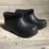 Черевики жіночі утеплені 38р 23см, Домашні тапочки для жінок, Теплі черевики жіночі, Теплі бурки. Зображення №15