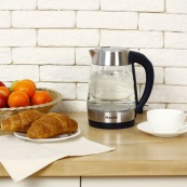 Електрочайник MAGIO MG-499 2000 Вт 1.7 л, чайник прозорий з підсвічуванням, електрочайник з підсвічуванням. Зображення №5