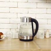 Електрочайник MAGIO MG-499 2000 Вт 1.7 л, чайник прозорий з підсвічуванням, електрочайник з підсвічуванням. Зображення №6