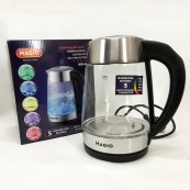 Електрочайник MAGIO MG-499 2000 Вт 1.7 л, чайник прозорий з підсвічуванням, електрочайник з підсвічуванням. Зображення №10