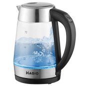 Електрочайник MAGIO MG-499 2000 Вт 1.7 л, чайник прозорий з підсвічуванням, електрочайник з підсвічуванням. Зображення №14