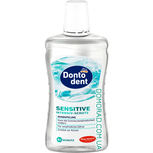 Dontodent Ополіскувач до рота Sensitive 500ml Dontodent Ополіскувач до рота Sensitive 500ml