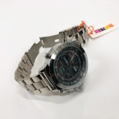 Часы наручные мужские SKMEI 1515SI SILVER, водонепроницаемые мужские часы. Цвет: серебряный. Изображение №6