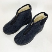 Черевики чоловічі утеплені на застібці 45 розмір 30см, чоловічі робочі черевики. Зображення №15