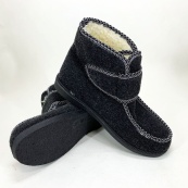 Ботинки женские меховые утепленные с застежкой 41 размер, Женские зимние ботинки из войлока. Изображение №14