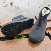 Черевики чоловічі на застібці 43р 28см, хутряні бурки, взуття робочі черевики. Зображення №3