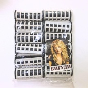 Термобігуді для завивки волосся діаметр ø 15 мм в упаковці 12 штук. Зображення №2