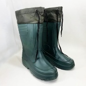 Чоботи гумові високі утеплені з підв'язкою 44р 29см, чоботи гумові для риболовлі. Зображення №8