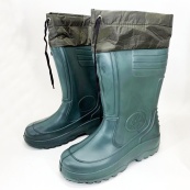 Чоботи гумові високі утеплені з підв'язкою 44р 29см, чоботи гумові для риболовлі. Зображення №11
