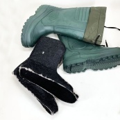 Чоботи чоловічі гумові утеплені високі з підв'язкою 43р 28,5см, чоботи зимовий утеплювач. Зображення №11 Чоботи чоловічі гумові утеплені високі з підв'язкою 43р 28,5см, чоботи зимовий утеплювач. Зображення №11