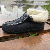 Черевики жіночі хутряні утеплені 38р 24см, Валянки шиті, Домашні капці для жінок. Зображення №2