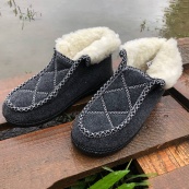 Черевики жіночі хутряні утеплені 38р 24см, Валянки шиті, Домашні капці для жінок. Зображення №4