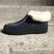 Черевики жіночі хутряні утеплені 38р 24см, Валянки шиті, Домашні капці для жінок. Зображення №5