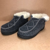 Черевики жіночі хутряні утеплені 38р 24см, Валянки шиті, Домашні капці для жінок. Зображення №10