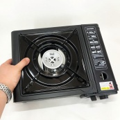 Портативна газова плитка BK-167A із перехідником під звичайний газовий балон. Зображення №15