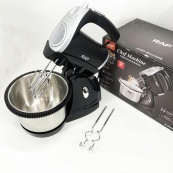 Міксер кухонний ручний RAF R.6662 з підставкою і чашею, що обертається на 3 л 5 швидкостей 1000 Вт. Зображення №3