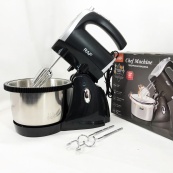 Міксер кухонний ручний RAF R.6662 з підставкою і чашею, що обертається на 3 л 5 швидкостей 1000 Вт. Зображення №4