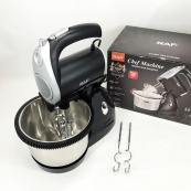 Міксер кухонний ручний RAF R.6662 з підставкою і чашею, що обертається на 3 л 5 швидкостей 1000 Вт. Зображення №7