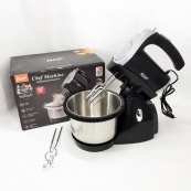 Міксер кухонний ручний RAF R.6662 з підставкою і чашею, що обертається на 3 л 5 швидкостей 1000 Вт. Зображення №14