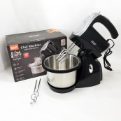 Міксер кухонний ручний RAF R.6662 з підставкою і чашею, що обертається на 3 л 5 швидкостей 1000 Вт. Зображення №15