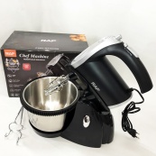 Міксер кухонний ручний RAF R.6662 з підставкою і чашею, що обертається на 3 л 5 швидкостей 1000 Вт. Зображення №16