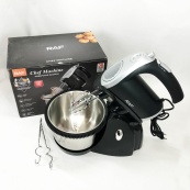 Міксер кухонний ручний RAF R.6662 з підставкою і чашею, що обертається на 3 л 5 швидкостей 1000 Вт. Зображення №17