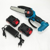 Акумуляторна ланцюгова пилка Domotec 8 дюймів(20см) 48 В кущоріз з двома АКБ в кейсі компактна. Зображення №16 Акумуляторна ланцюгова пилка Domotec 8 дюймів(20см) 48 В кущоріз з двома АКБ в кейсі компактна. Зображення №16