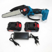 Акумуляторна ланцюгова пилка Domotec 8 дюймів(20см) 48 В кущоріз з двома АКБ в кейсі компактна. Зображення №17 Акумуляторна ланцюгова пилка Domotec 8 дюймів(20см) 48 В кущоріз з двома АКБ в кейсі компактна. Зображення №17