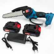 Акумуляторна ланцюгова пилка Domotec 8 дюймів(20см) 48 В кущоріз з двома АКБ в кейсі компактна. Зображення №18 Акумуляторна ланцюгова пилка Domotec 8 дюймів(20см) 48 В кущоріз з двома АКБ в кейсі компактна. Зображення №18