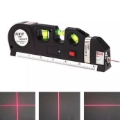 Лазерний рівень Laser Level Pro 3 з вбудованою рулеткою, Високоточний лазерний рівень. Зображення №2