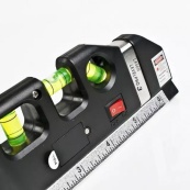 Лазерний рівень Laser Level Pro 3 з вбудованою рулеткою, Високоточний лазерний рівень. Зображення №3