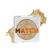 Тіні для повік Bogenia Match з шимером одинарні, 4 г (BG911), 08 Вохра. Зображення №2