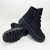 Сапоги женские 40р 25см, Ботинки женские повседневные, Женские теплые демисезонные сапоги. Изображение №3