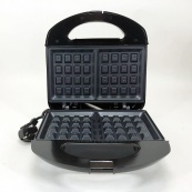 Вафельница Domotec MS-7705  электрическая с антипригарным покрытием 1000 Вт, Электро вафельница. Изображение №18