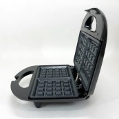 Вафельница Domotec MS-7705  электрическая с антипригарным покрытием 1000 Вт, Электро вафельница. Изображение №21