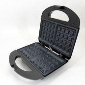 Вафельница Domotec MS-7705  электрическая с антипригарным покрытием 1000 Вт, Электро вафельница. Изображение №22