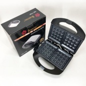 Вафельница Domotec MS-7705  электрическая с антипригарным покрытием 1000 Вт, Электро вафельница. Изображение №23