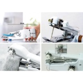 Портативна міні-швейна машинка HANDY SWITCH CS-101B, Ручна швейна машинка зручна компактна. Зображення №9