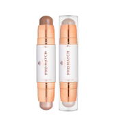 Хайлайтер і контур Bogenia Match Stick Highlighter & Contour (BG656), 001 Світло-бежевий Коричневий. Зображення №3