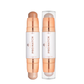 Хайлайтер і контур Bogenia Match Stick Highlighter & Contour (BG656), 002 Айворі Бронзовий. Зображення №3