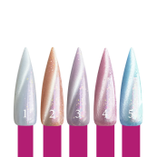 Гель-лак для нігтів Steffani Cat Eye Euphoria, 9 мл , 01 Сріблястий. Зображення №2