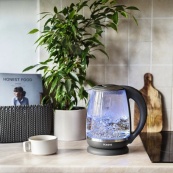 Електрочайник 2 л Magio MG-982 2200 Вт, електрочайники з підсвічуванням, Чайник дисковий, гарний електричний. Зображення №2