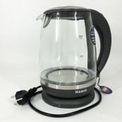 Електрочайник 2 л Magio MG-982 2200 Вт, електрочайники з підсвічуванням, Чайник дисковий, гарний електричний. Зображення №4