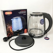 Електрочайник 2 л Magio MG-982 2200 Вт, електрочайники з підсвічуванням, Чайник дисковий, гарний електричний. Зображення №7