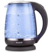 Електрочайник 2 л Magio MG-982 2200 Вт, електрочайники з підсвічуванням, Чайник дисковий, гарний електричний. Зображення №8