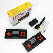 Ігрова приставка з бездротовими джойстиками N-22, Ретро ігрова приставка приставка денді. Зображення №3