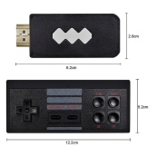 Приставка ігрова Mini Game Box D600 HDMI ігрова консоль, приставка 8 біт для дітей, приставки денді. Зображення №7