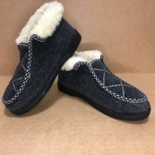 Ботинки женские меховые утепленные 41р 26см, Женские зимние ботинки из войлока, Бурки для дома. Изображение №11